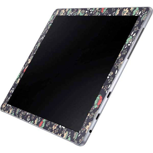 Floral Heart Galaxy Book 12in Skin
